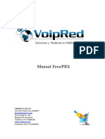Manual FreePBX Asterisk VoipRed