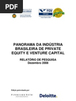 Panorama Da Industria Brasileira de Private Equity e Venture Capital_2008