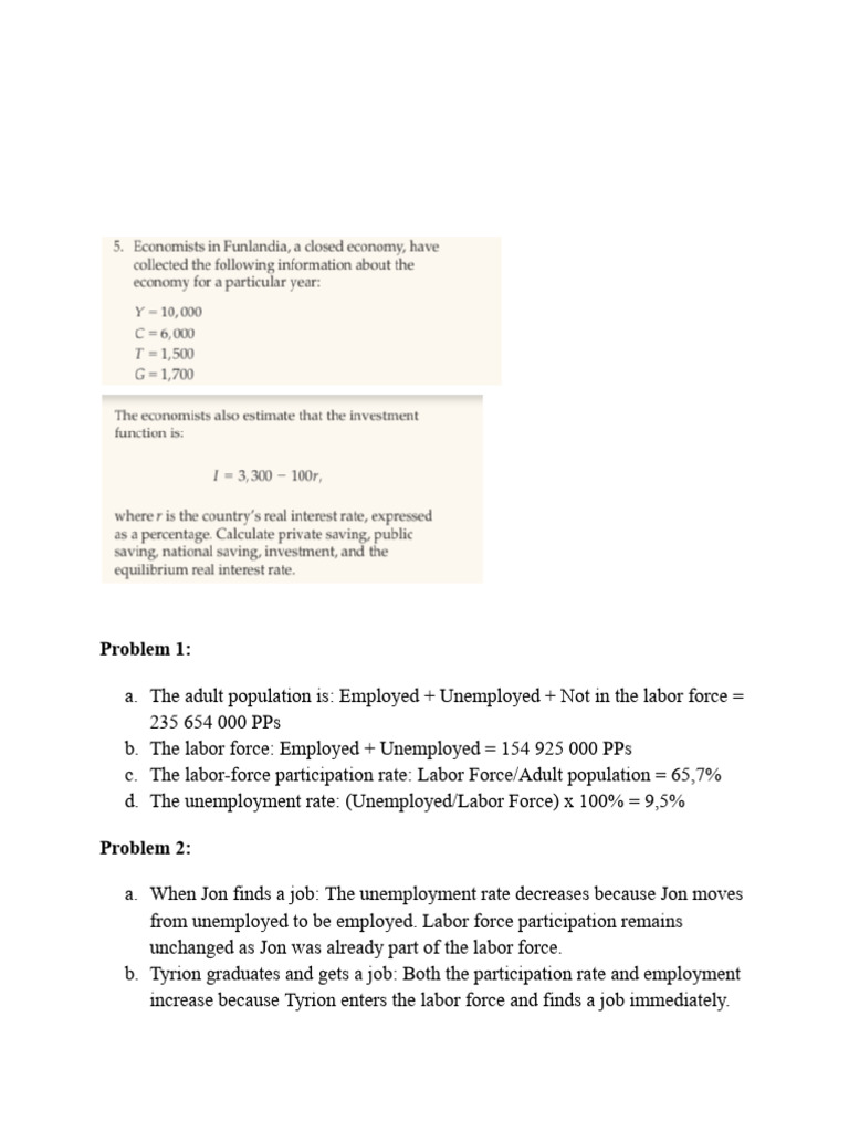 Labor Market Dynamics and Unemployment Analysis | PDF | Unemployment ...