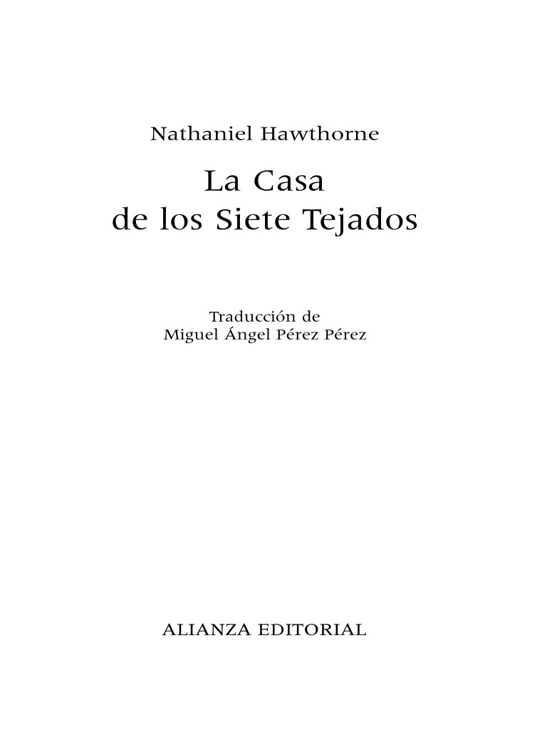 la casa de los siete tejados - 1