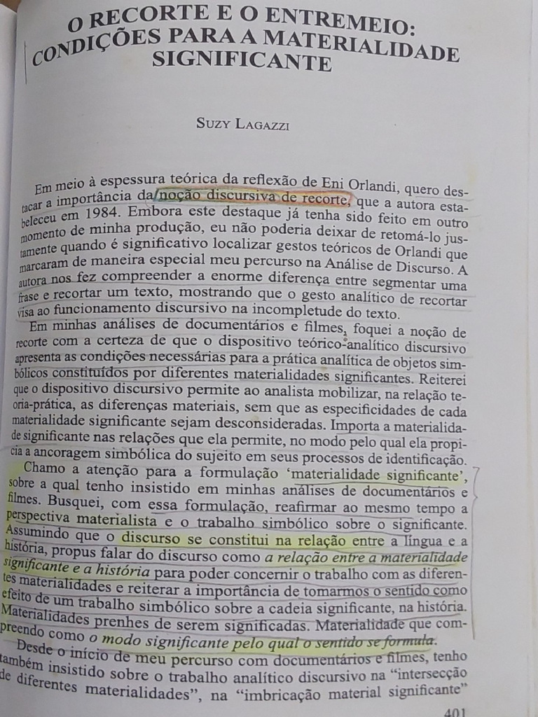 Recorte e Entremeio - Suzzy Lagazzi | PDF