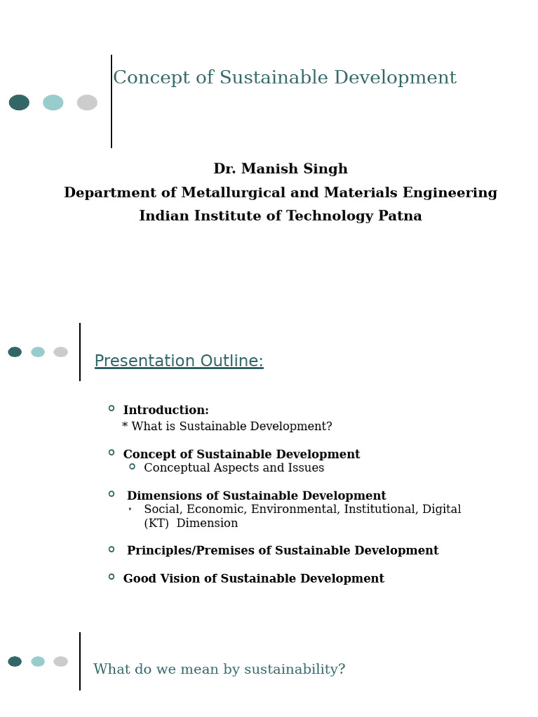 Understanding Sustainable Development Concepts | PDF | Sustainability ...