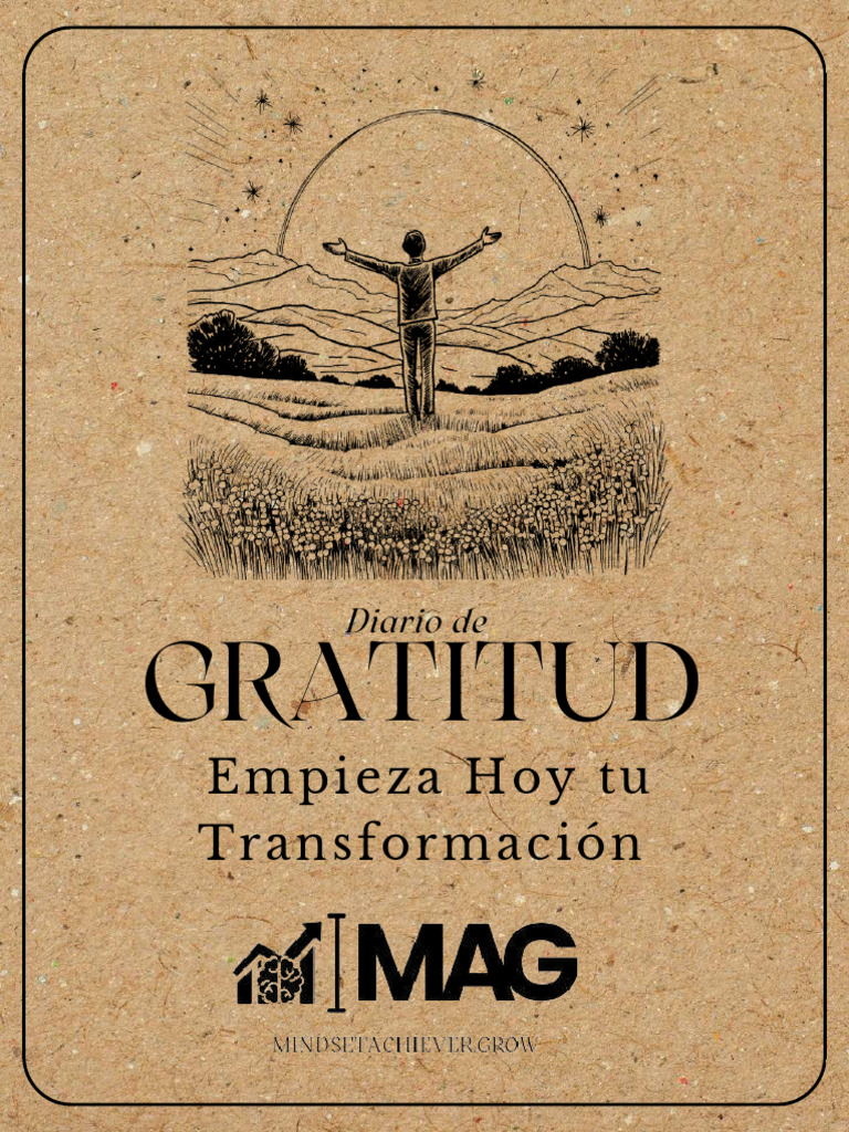 Diario de Gratitud y Transformación | PDF | Gratitud | Amor
