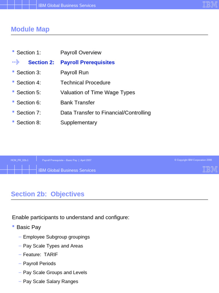 HCM PR Section02b ECC5.0 | PDF | Payroll | Salary