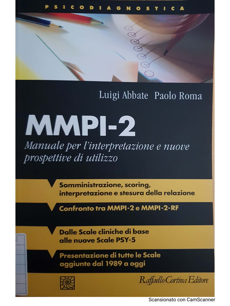 MMPI MANUALE_250405_105808 | PDF