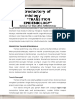 Transisi Epidemiologi