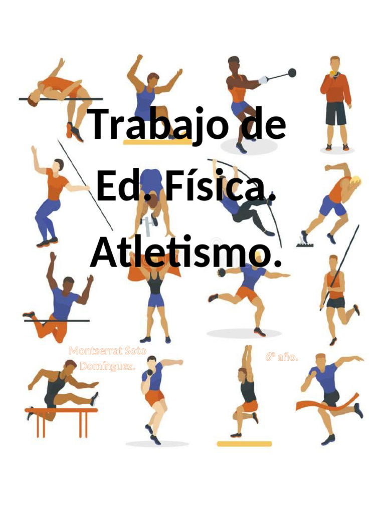 Atletismo 6° | PDF | Deporte del atletismo | Deportes