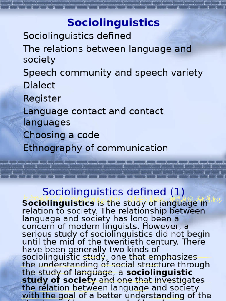 J Sociolinguistics Pdf – Sociolinguistics Examples – UXOQHV