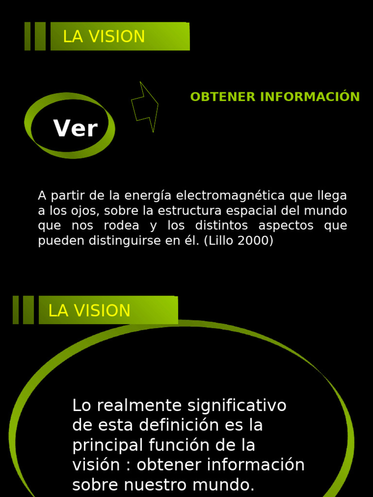 Ceguera y baja visión: Definiciones y tipos | PDF | Agudeza visual ...