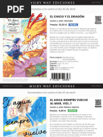 Novedades Milky Way Abril 2025