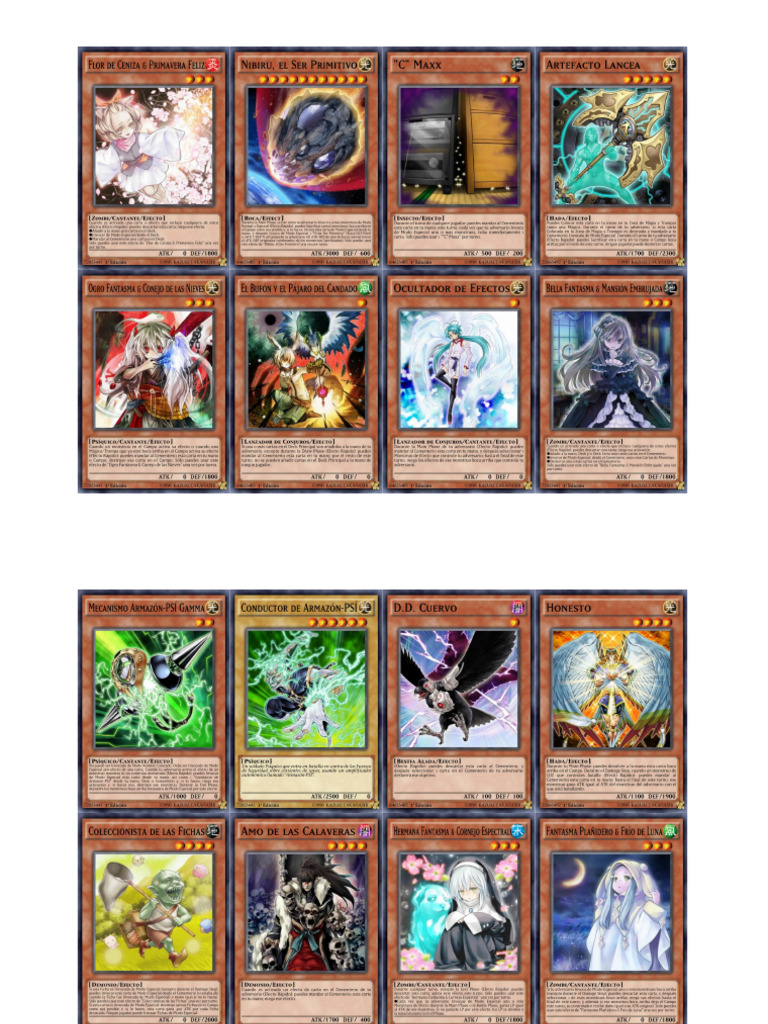 YU GI OH Hands Traps | PDF