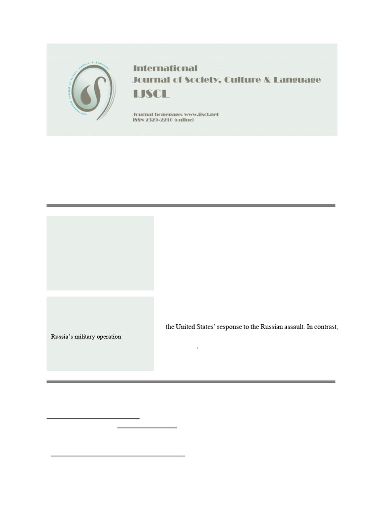 Critical Discourse Analysis of Newspaper Articles Declaring the ...