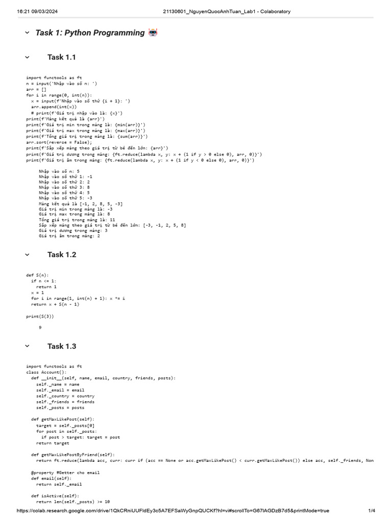 Lab1 21130601 NguyenQuocAnhTuan | PDF