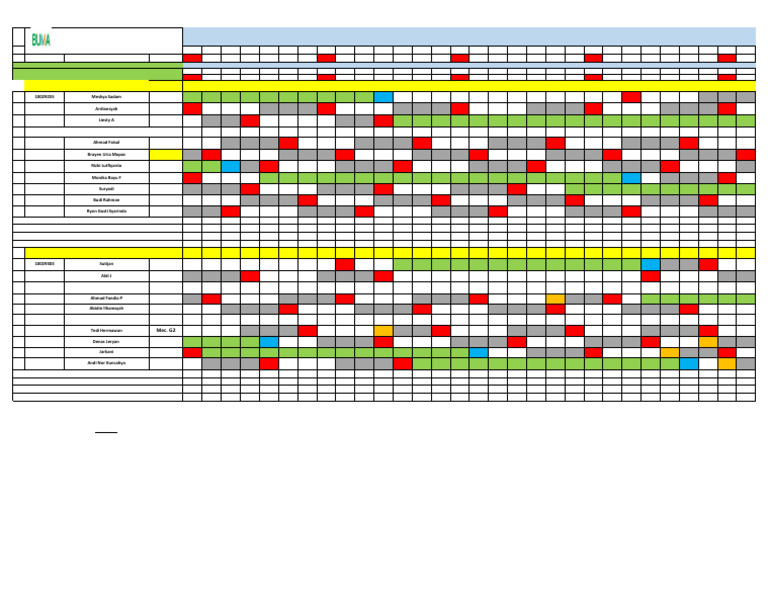 September Roster AFFA | PDF