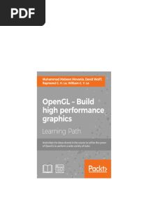 OpenGL Build high performance graphics Learning Path 1st Edition Muhammad Mobeen Movania instant download