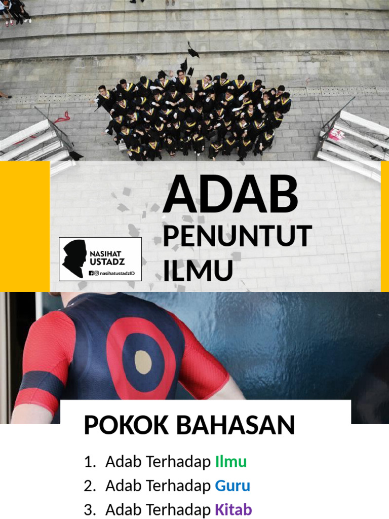 17 Adab Penuntut Ilmu | PDF