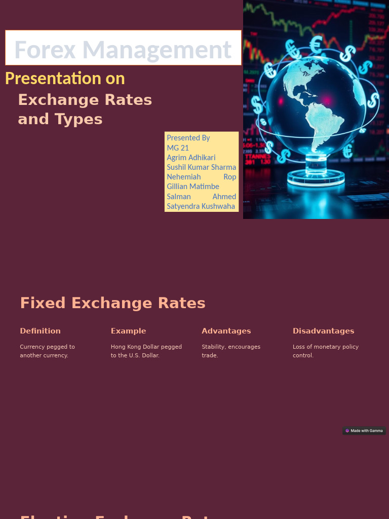 Understanding Exchange Rate Types | PDF | Exchange Rate | Foreign ...