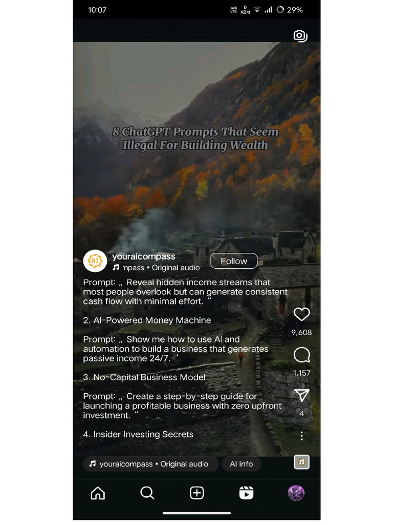 CHATGPT HIDDEN PROMPT intelligence overview