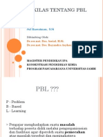 Sekilas Tentang PBL