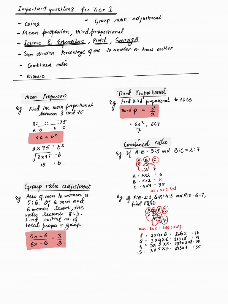 Ratio Prop Notes - 250415 - 090954 | PDF
