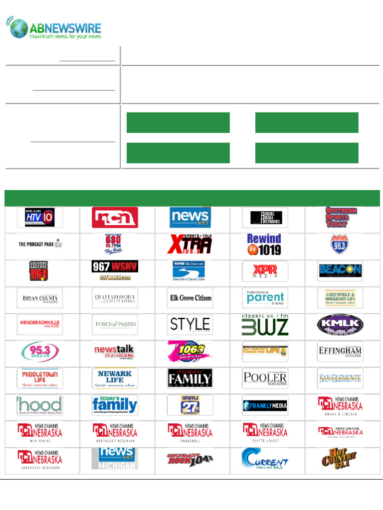 Press Release Report | PDF