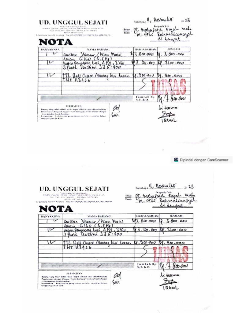Nota | PDF