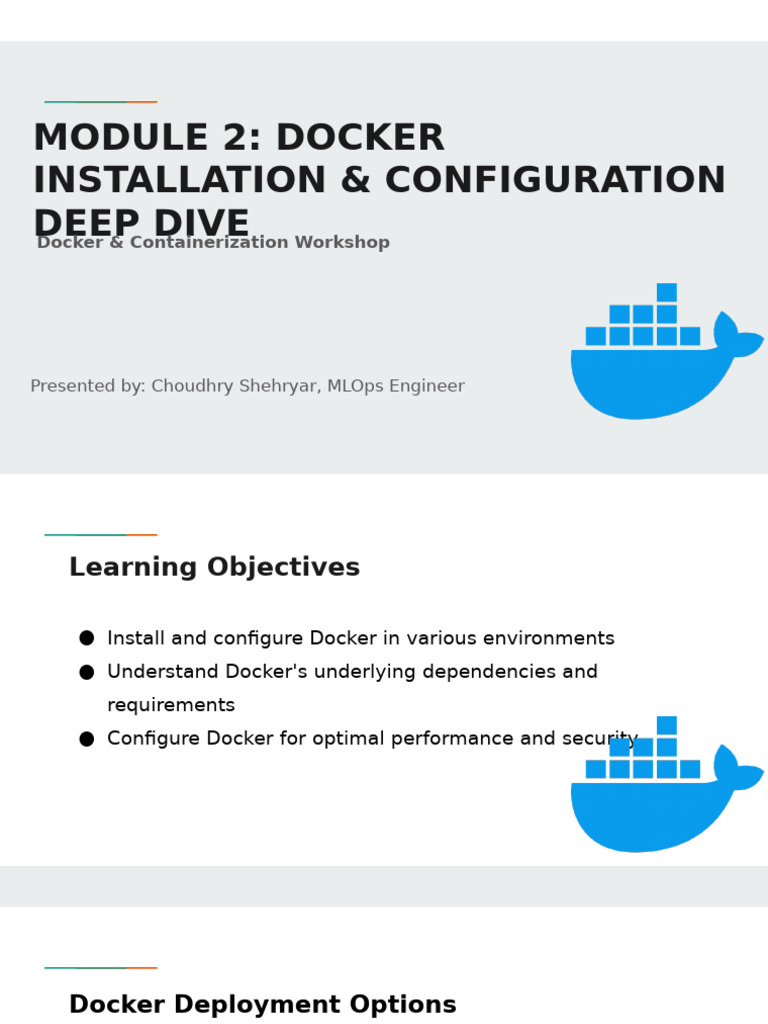 Docker Installation & Configuration Guide | PDF | Hyper V | Linux