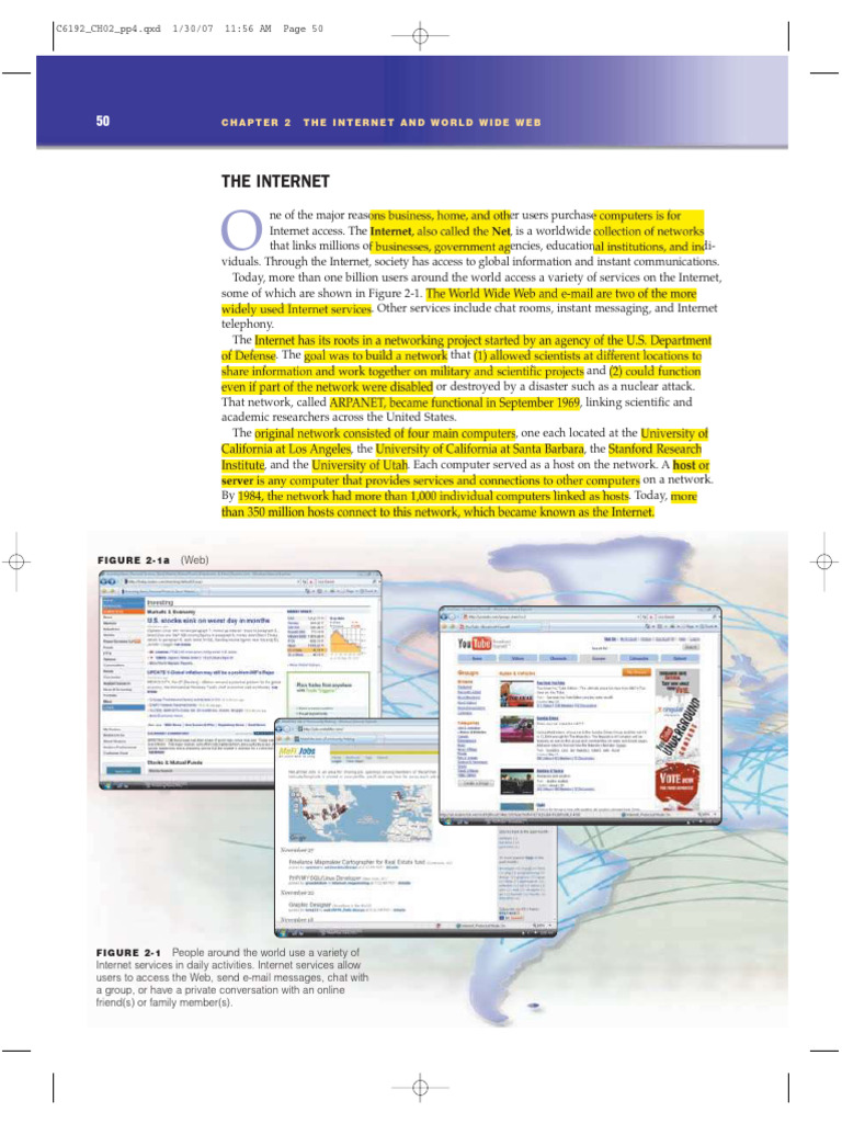 Understanding Internet Access and Services | PDF | World Wide Web ...