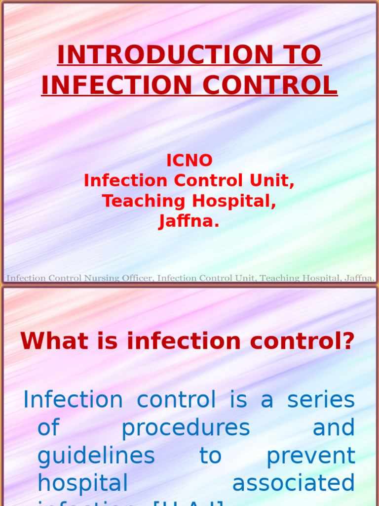 Infection Control Guidelines for Hospitals | PDF | Infection | Hospital ...
