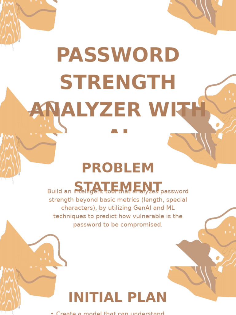 AI-Powered Password Strength Analyzer | PDF