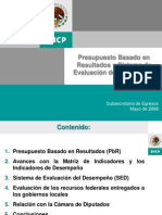 Presupuesto Basado en Result A Dos (SHCP)