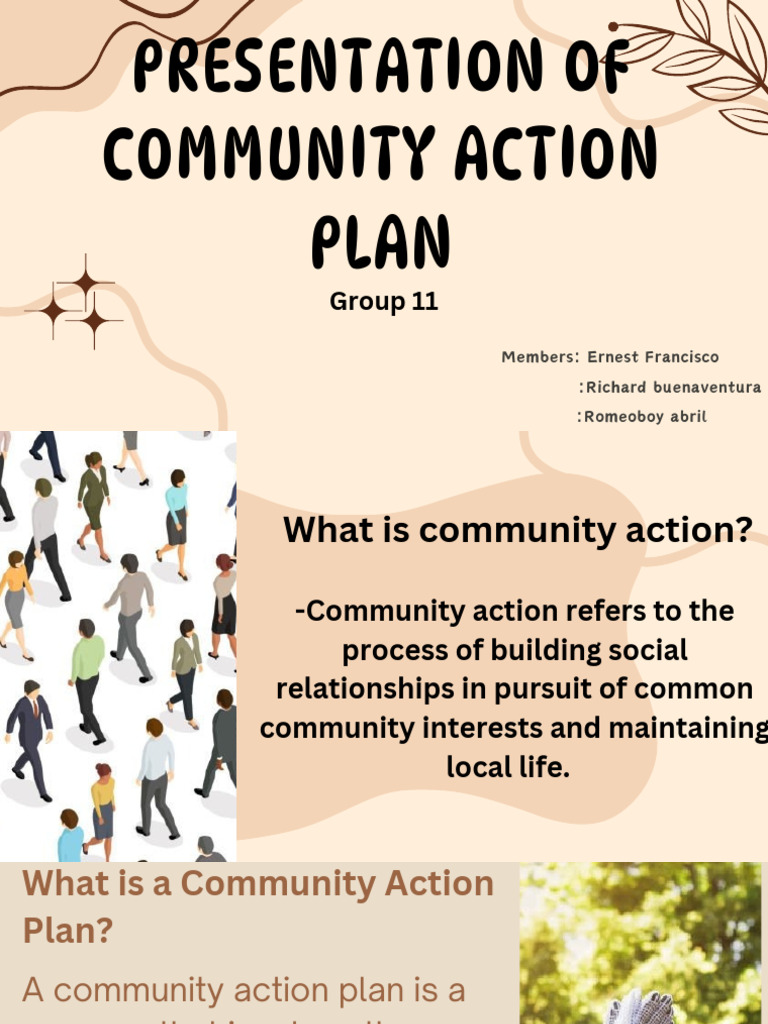 Community Action Plan Overview | PDF