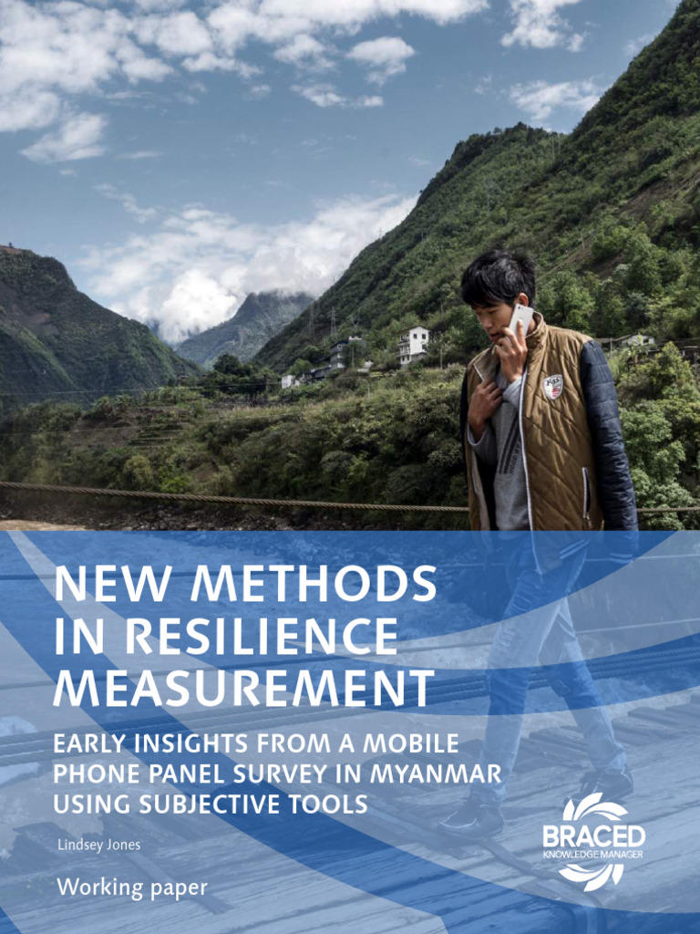 Resilience Measurement Innovations in Myanmar | PDF | Climate ...