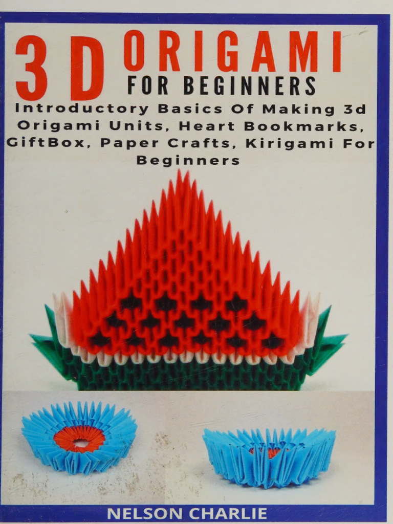 Origami: F) For Beginners | PDF | Origami | Biodegradable Materials