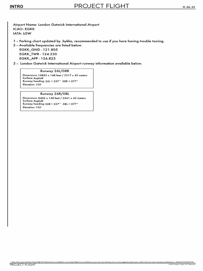 Gatwick (EGKK) | PDF
