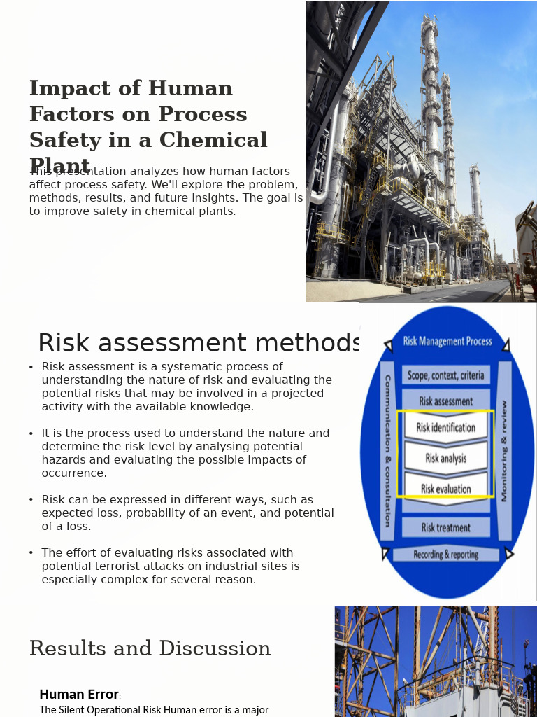 Human Factors in Chemical Plant Safety | PDF | Risk | Safety
