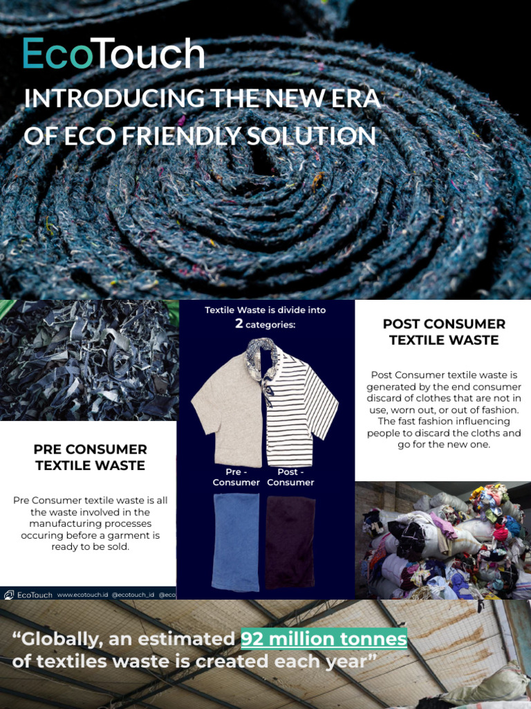 Eco-Friendly Textile Waste Solutions | PDF | Textiles | Waste