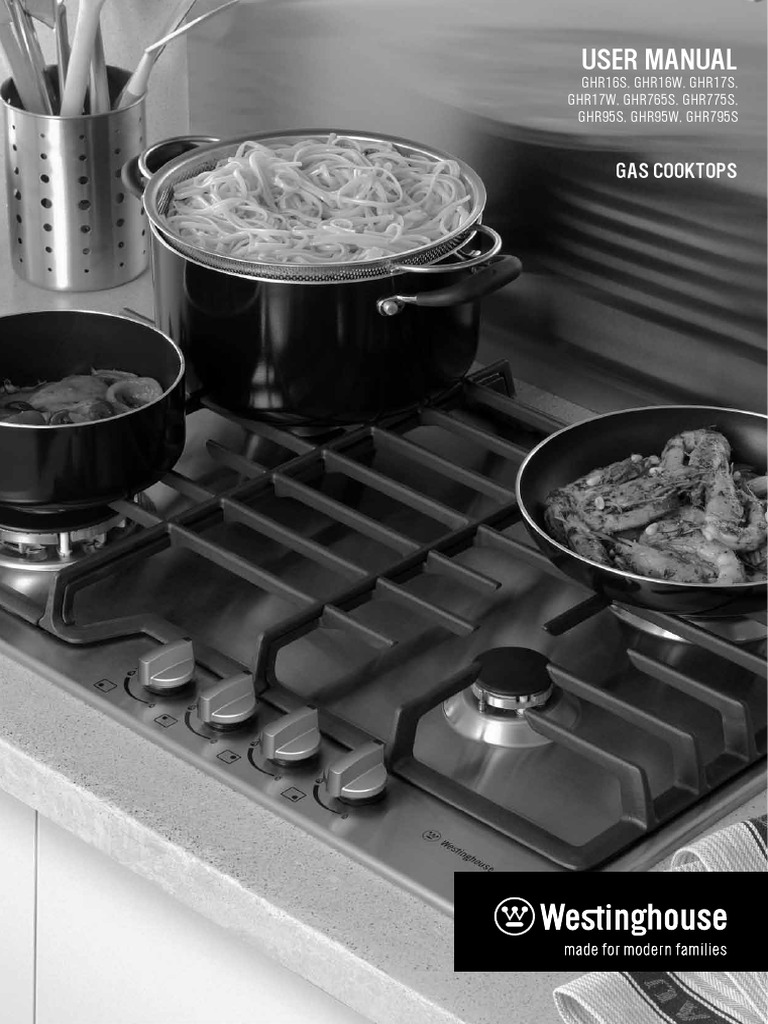 GHR16S Gas Cooktop User Manual | PDF | Cookware And Bakeware ...