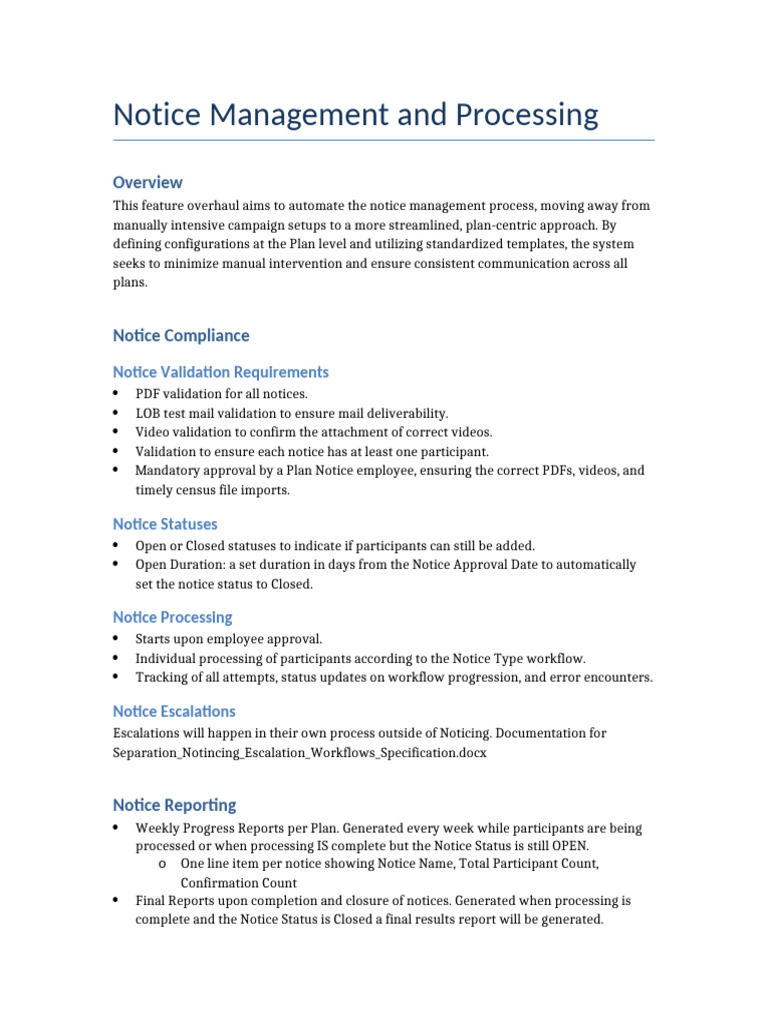 Automated Notice Management System | PDF | Computing | Information ...