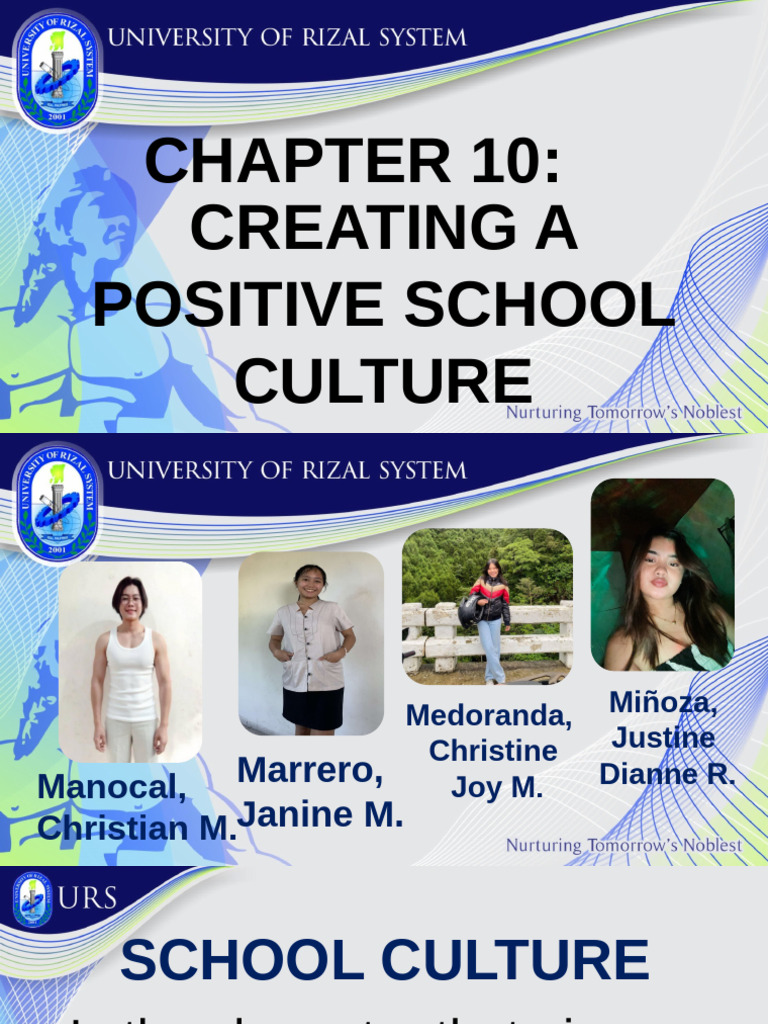 Building a Positive School Culture | PDF | Teachers | Learning