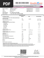 Random Blood Sugar Test Report | PDF