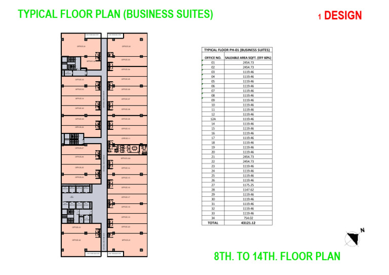 Business Suites Typical Floor Plan | PDF