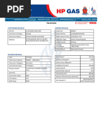 HP Gas Mandatory Inspection Format | PDF | Liquefied Petroleum Gas | Stove