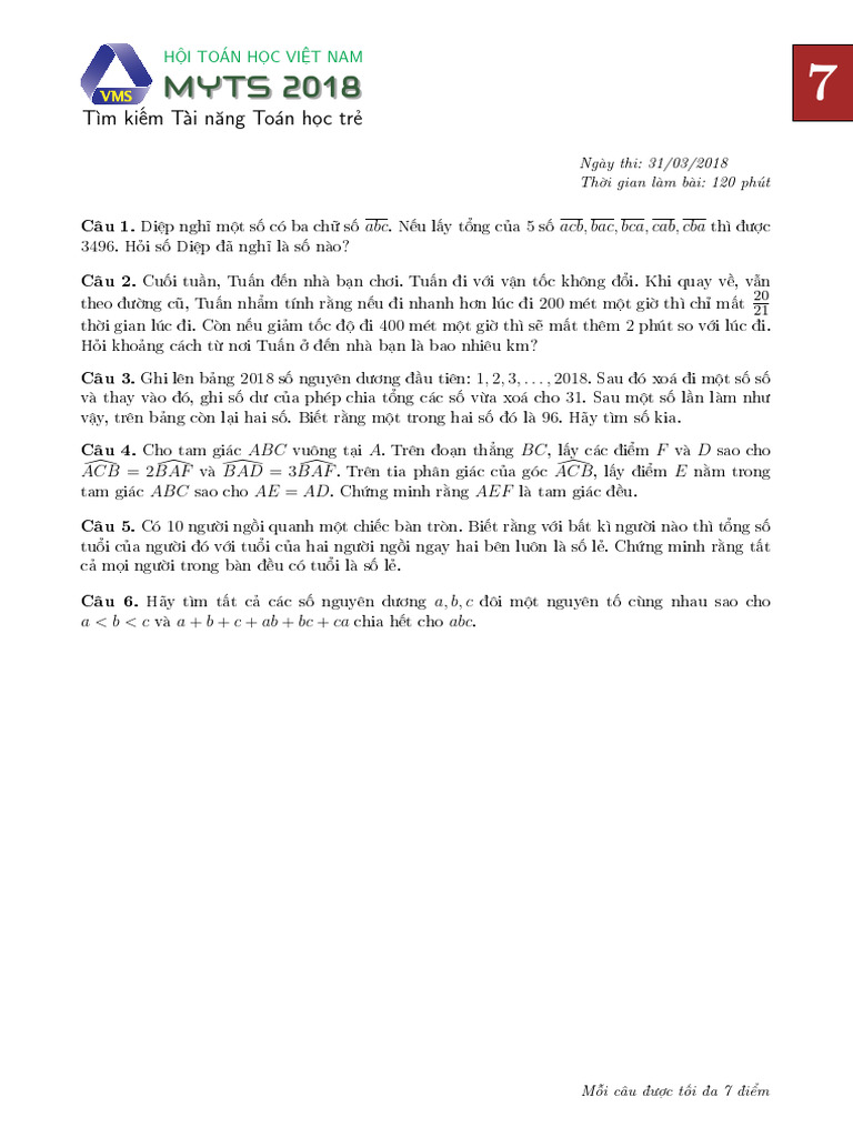 V Ng 2 Lss P 7 Final Myts 2018 Pdf