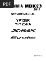 Yamaha Yzf r125 Service Manual | PDF | Fuel Injection | Throttle