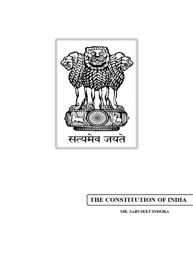 The Constitution of India Explained | PDF