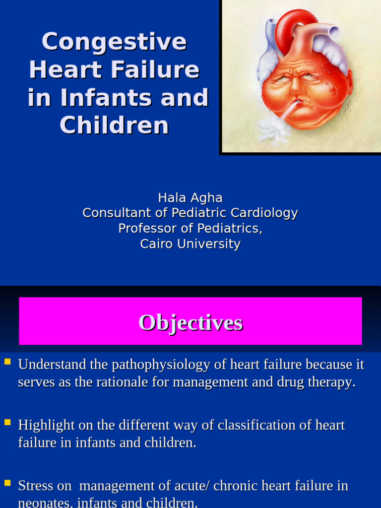 Congestive Heart Failure in Infants and Children Semifinal | PDF ...