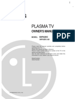 Plasma TV: Owner'S Manual