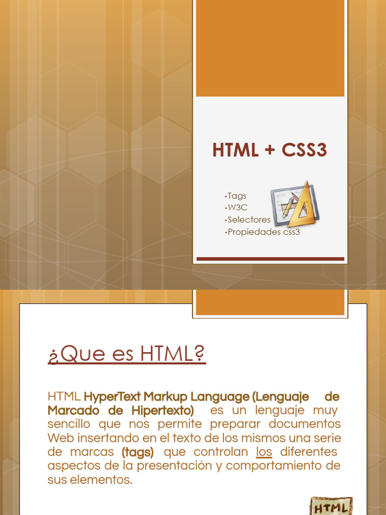 Introducción a HTML y CSS3 | PDF