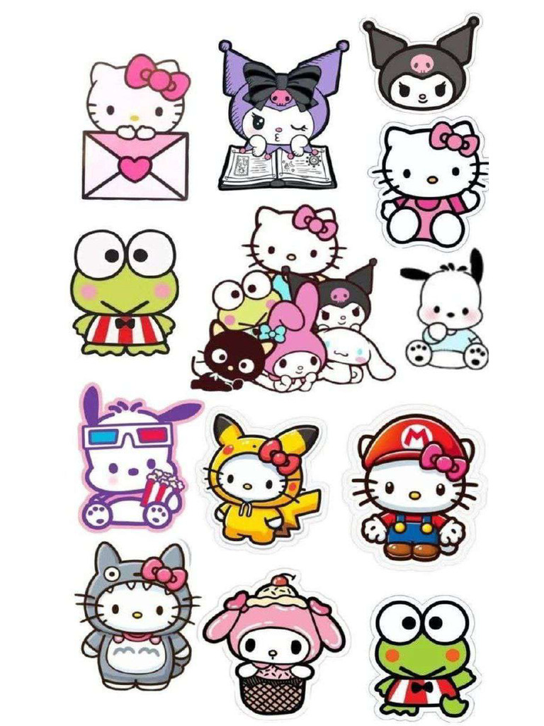 Stickers Turma Hello Kitty | PDF